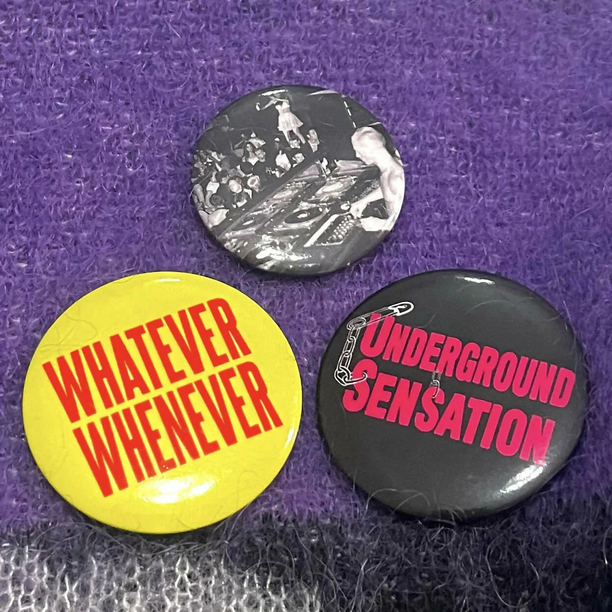 ARMY MOHAIR SWEATER- PURPLE - Image 3