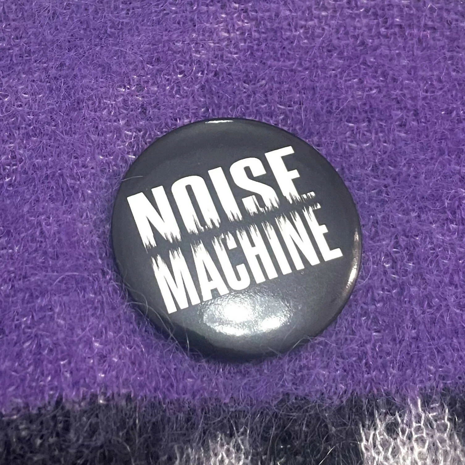 ARMY MOHAIR SWEATER- PURPLE - Image 4