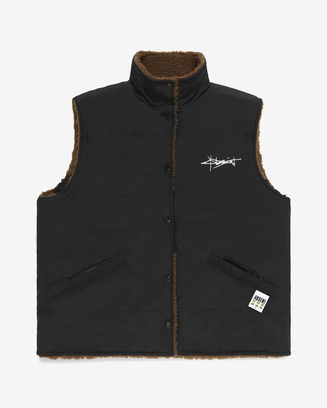 Reversible Sherpa Vest - Image 5